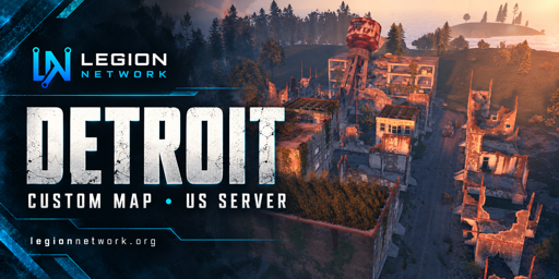 Detroit Rust map